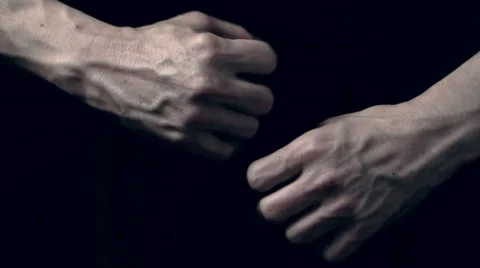 male hands