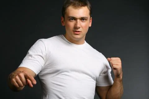 Strong man Stock Photos