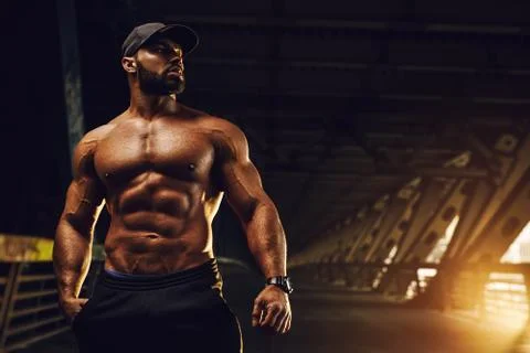 Strong man Stock Photos