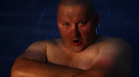 Strong men Stock Footage 8606908