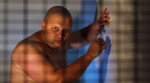 Strong men Stock Footage 8623594