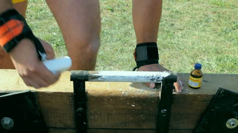 Strong men Stock Footage 55690838