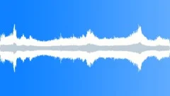 Strong Ocean Waves Crashing on an Isolated Beach Sound Effect
