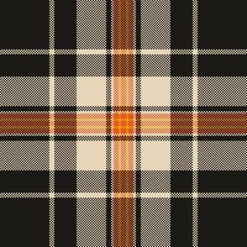 Strong plaid background textile, back to school check fabric pattern. Cosy .. 库存插图