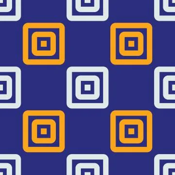 Strong rectangular seamless pattern Stock Illustration