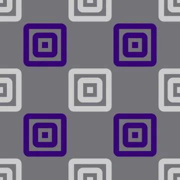 Strong rectangular seamless pattern Illustrazione stock