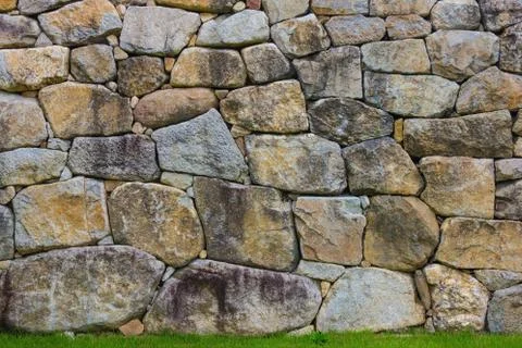 Strong reliable wall. Stock Photos