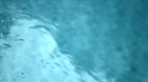 Strong Ripples on Pool Video stock 42007994