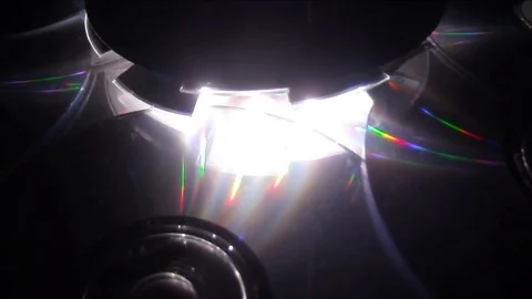 Strong source of light in sky Stock Footage 78194211