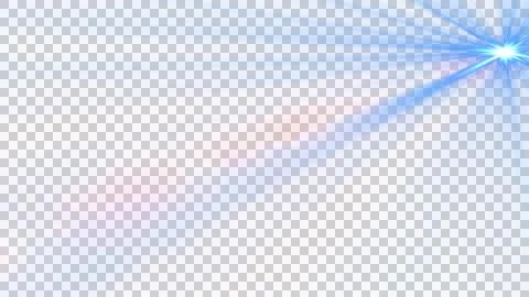 Strong spot light emitting light rays Stock Illustration