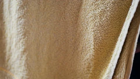 Strong spring wind moving the drying towels Stock-Footage 170607655