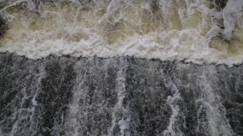 Strong stream of water Video stock 78983991