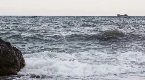 Strong surf Stock-Footage 40833804