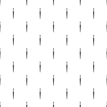 Strong toothbrush pattern seamless vector Stock Illustration