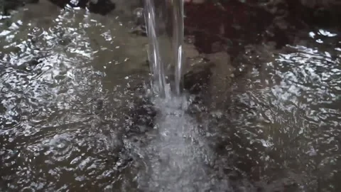 Strong water flow Stock Footage 159881852