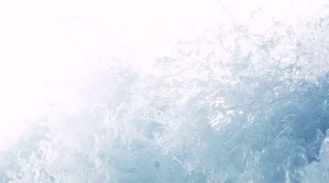 Strong water stream, slow motion, close up shooting. Stock Footage 66564892