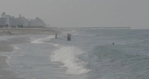 Strong Waves Stock Footage 168110433