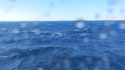 Strong Waves not Far From the Shore Stock Footage 130302735