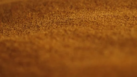 Strong Wind Blowing Sand In The Desert In Essaouira, Morocco. - closeup shot Stock Footage 307890784
