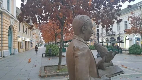 Strong Wind Clean Street Video stock 257367990