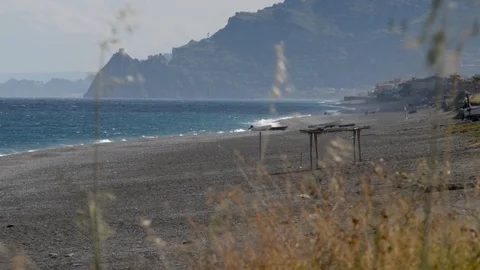 Strong wind day in Spring Video stock 110906073