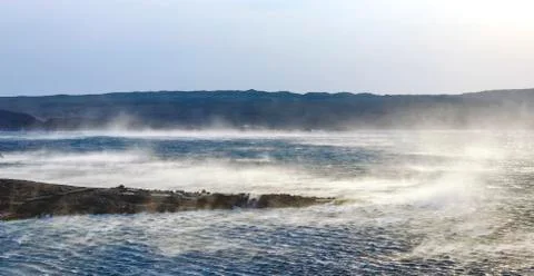 Strong wind gusts Stock-Fotos