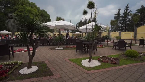 Strong wind in the hotel Video stock 197401459