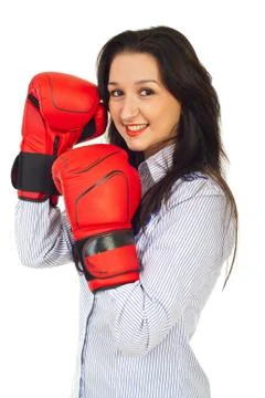 Strong young executive Stock Photos