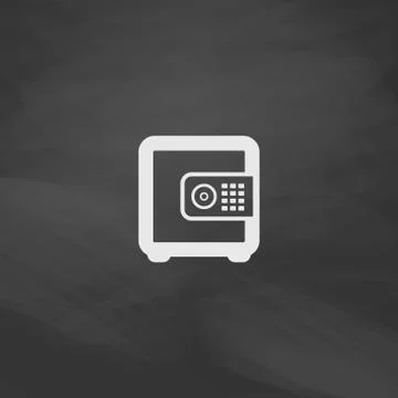 Strongbox computer symbol Stock-Illustration