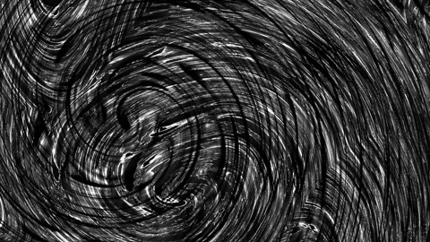 Stronger Noisy Gray Vortex Effect with More Details Stock Footage 153778712