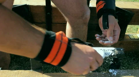 Strongman Challenge Stock Footage 55690931