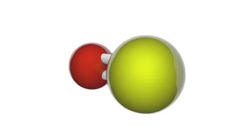 Strontium oxide (SrO). Seamless loop. White background Stock Footage 154118651