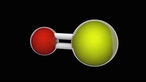 Strontium oxide (SrO). Seamless loop. RGB + Alpha (Transparent) channel Stock Footage 154118652