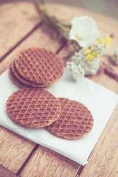 Stroopwafels Stock Photos