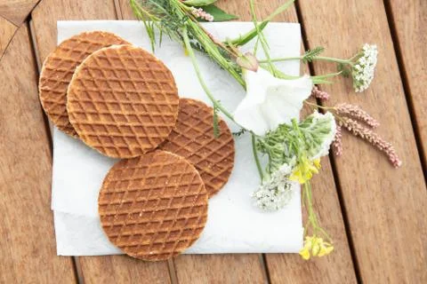 Stroopwafels Stock Photos