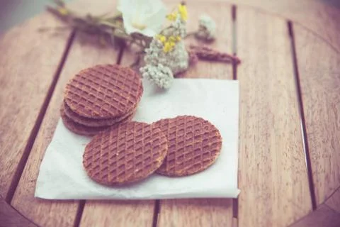 Stroopwafels Stock Photos
