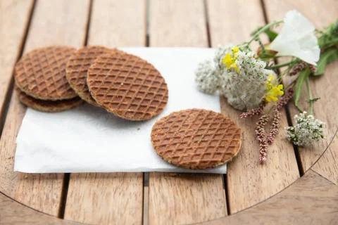 Stroopwafels Stock Photos