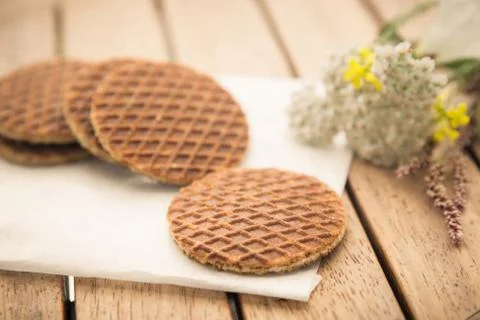 Stroopwafels Stock Photos