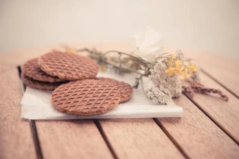 Stroopwafels Stock Photos