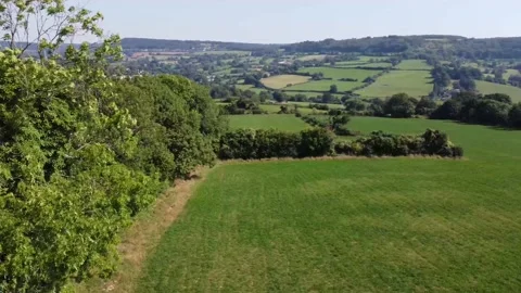 Stroud Drone UK Stock Footage 160348672
