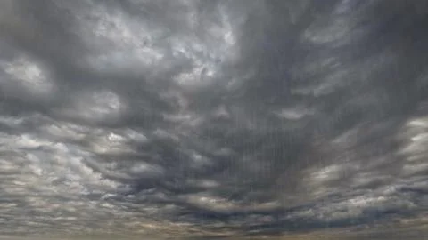 Stroung rainfall on sky with clouds - cute weather bg - photo of nature Stock Photos