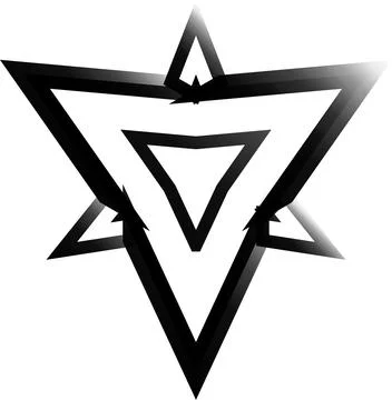 Structural Abstract Pattern for Visual Identity Design Stock Illustration