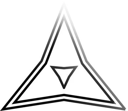 Structural Abstract Pattern for Visual Identity Design Stock Illustration