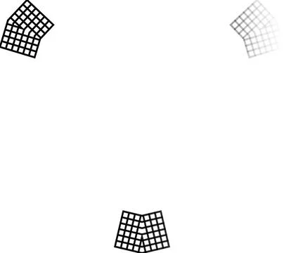 Structural Abstract Pattern for Visual Identity Design Stock Illustration