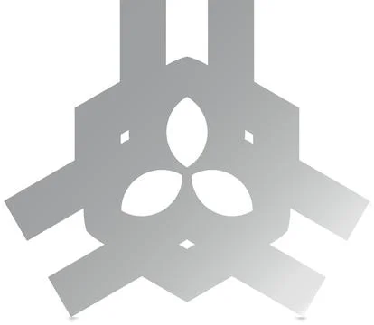 Structural Abstract Pattern for Visual Identity Design Stock Illustration