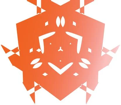 Structural Abstract Pattern for Visual Identity Design Stock Illustration