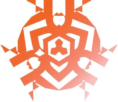 Structural Abstract Pattern for Visual Identity Design Stock Illustration