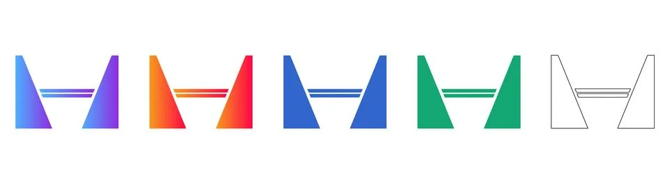 Structural Bridge Support Icons Set 库存插图