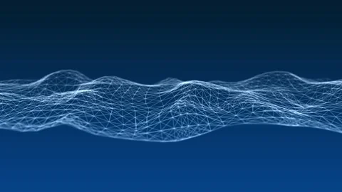 Structural connection of information. Data transfer in network connection. Stock Footage 155754404