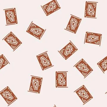 Structural drafting architectural drafter glyph seamless pattern Stock Illustration